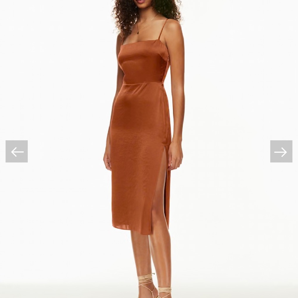 Magdalena Satin Dress